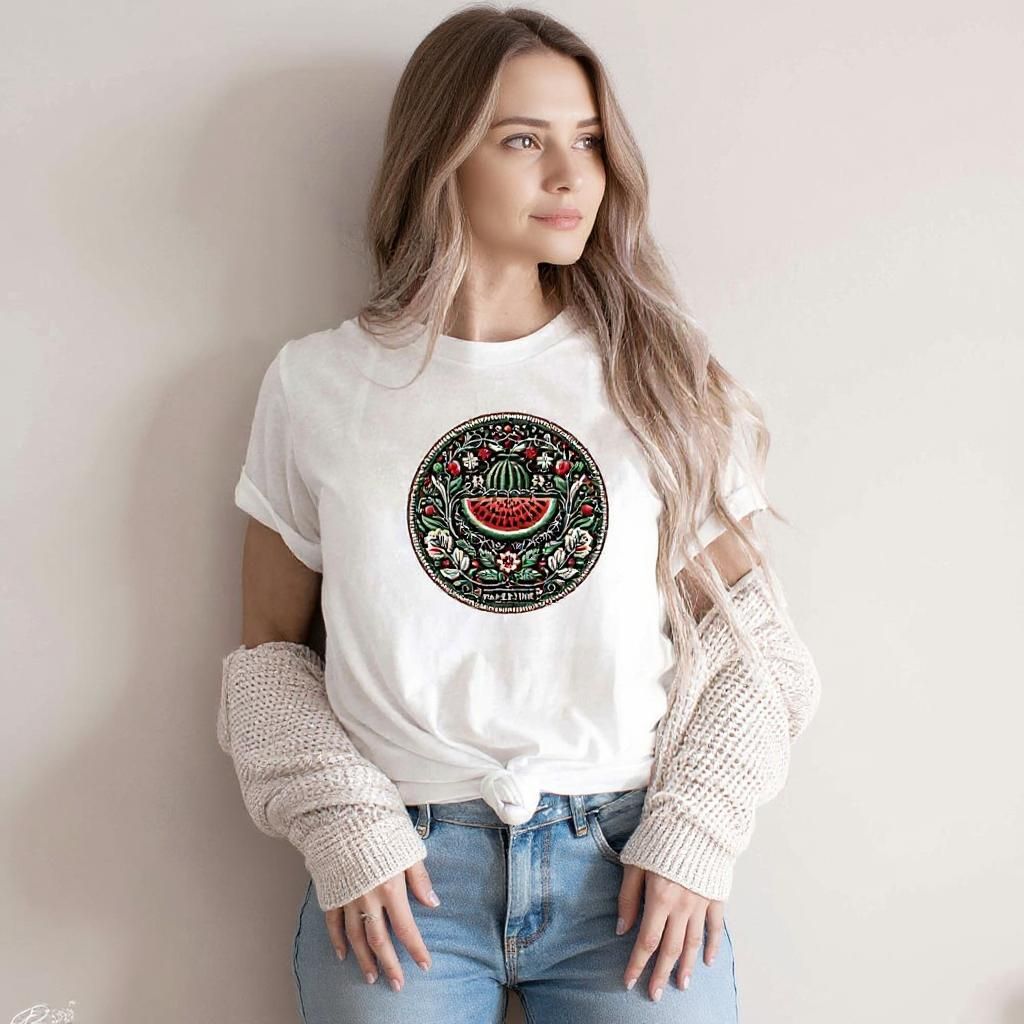 Funny Watermelon Printing Short Sleeve