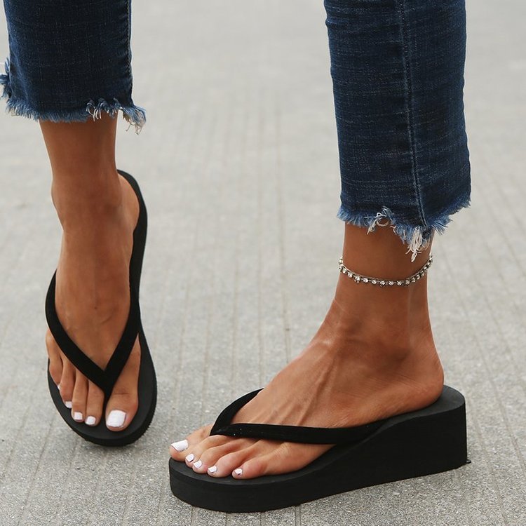 Women Couple Thick Bottom For Outdoors Sandals
